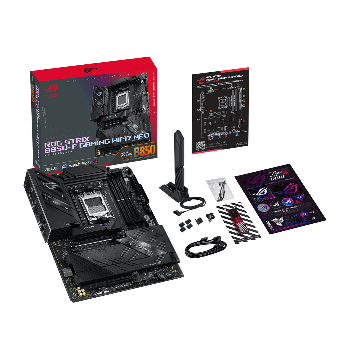 ASUS ROG STRIX B850-F GAMING WIFI7 NEO AM5 ATX Gaming Motherboard-6