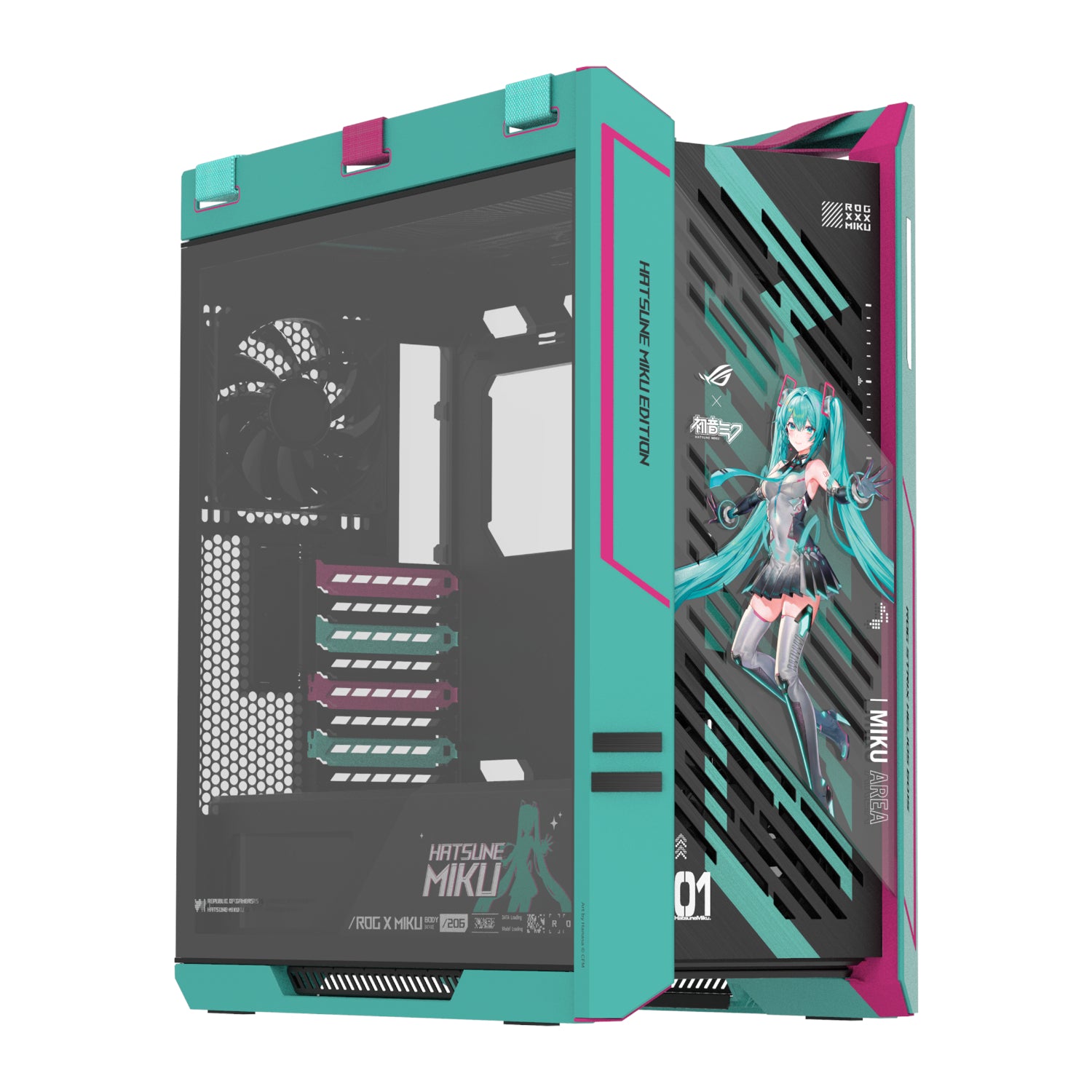 Asus ROG Strix Helios II E-ATX Gaming Chassis Hatsune Miku Edition-0