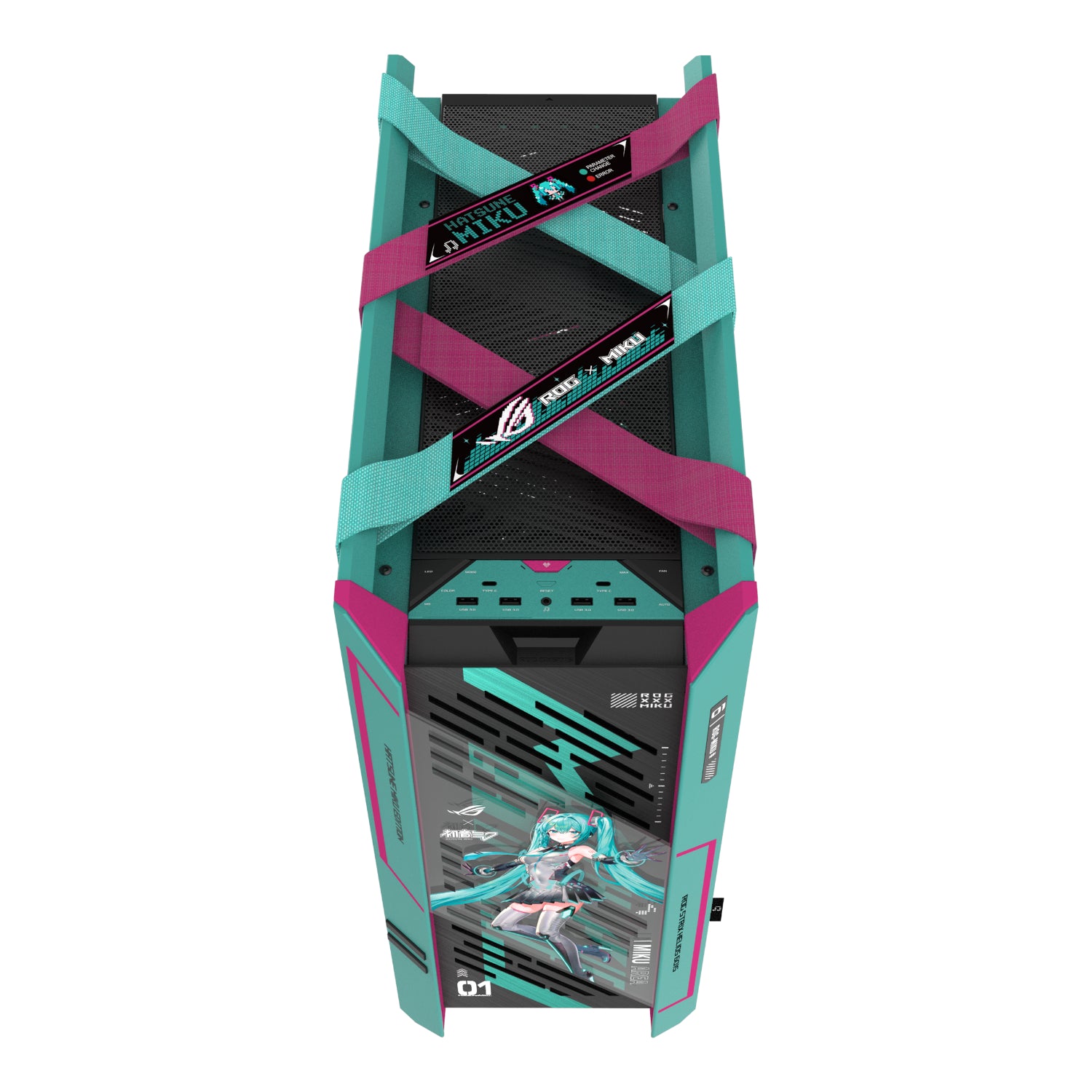 Asus ROG Strix Helios II E-ATX Gaming Chassis Hatsune Miku Edition-2