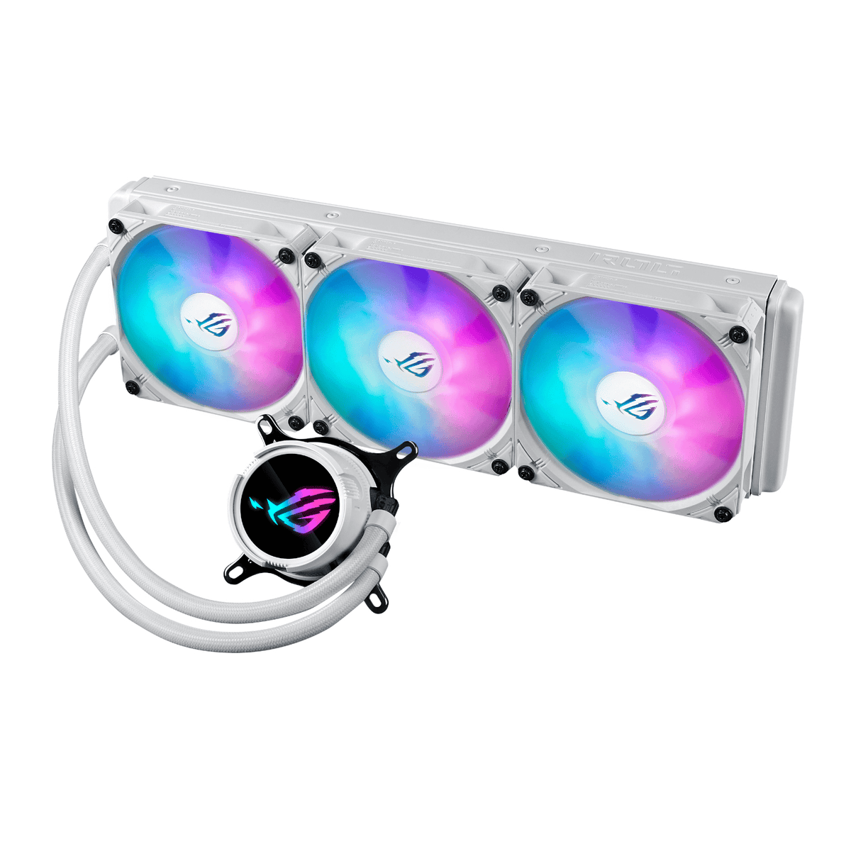 ASUS ROG Strix LC III 360mm ARGB White Edition Liquid CPU Cooler-2