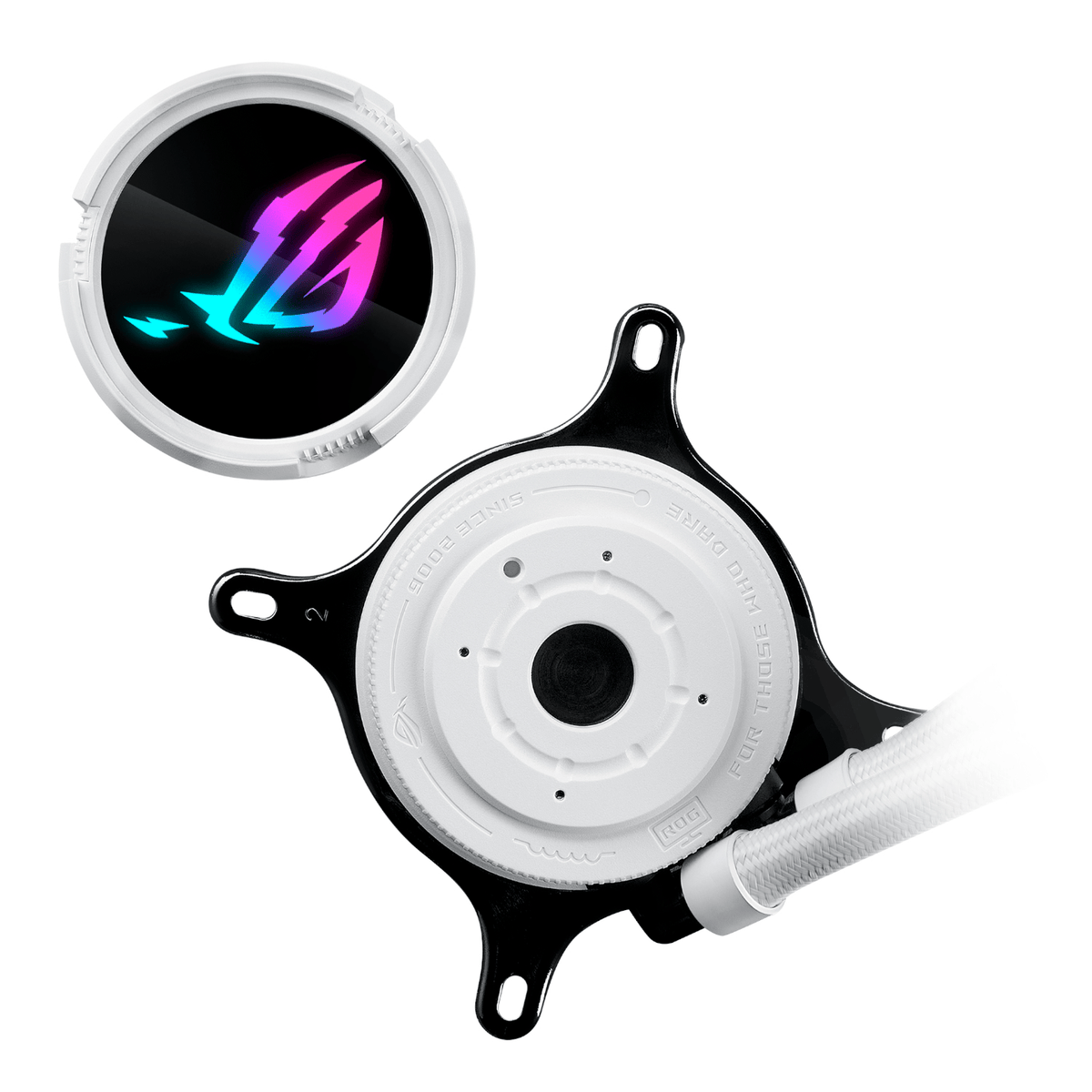 ASUS ROG Strix LC III 360mm ARGB White Edition Liquid CPU Cooler-3