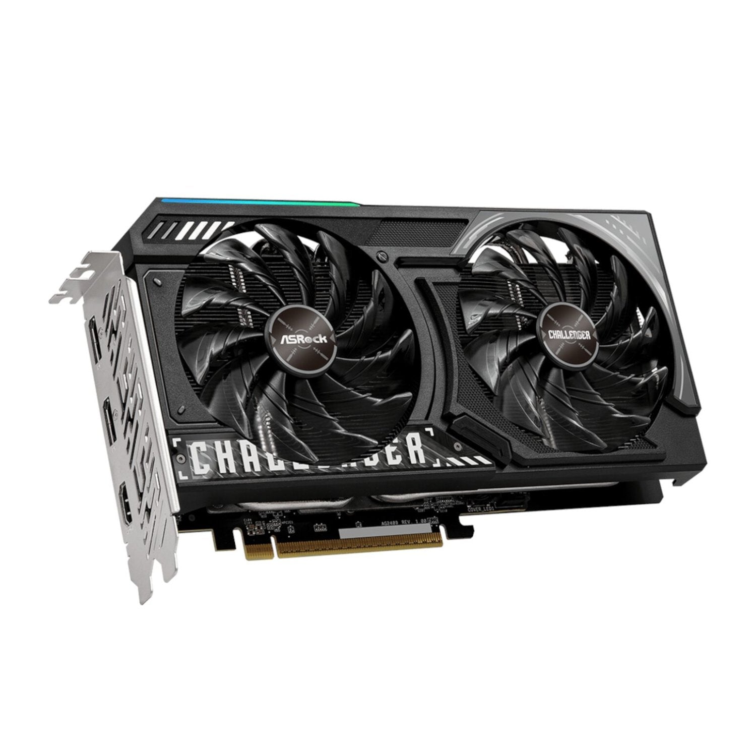 ASRock Radeon™ RX 9060 XT Challenger 16GB OC Graphics Card (RDNA™ 4, PCIe 5.0)-3