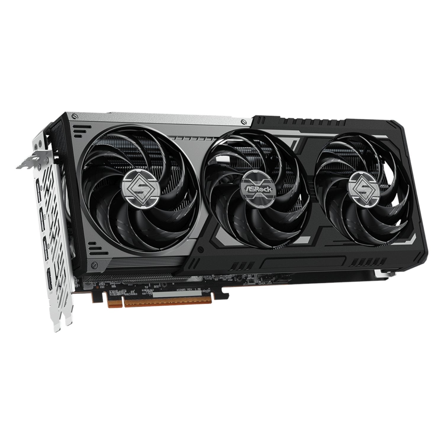 ASRock Radeon RX9070 XT Steel Legend Dark 16GB Graphics Card-2