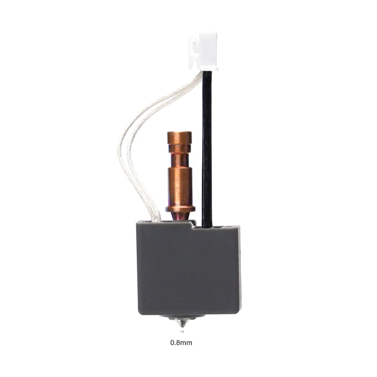 Anycubic S1 Hotend All Metal Hardened Steel 0.8mm Nozzle-0