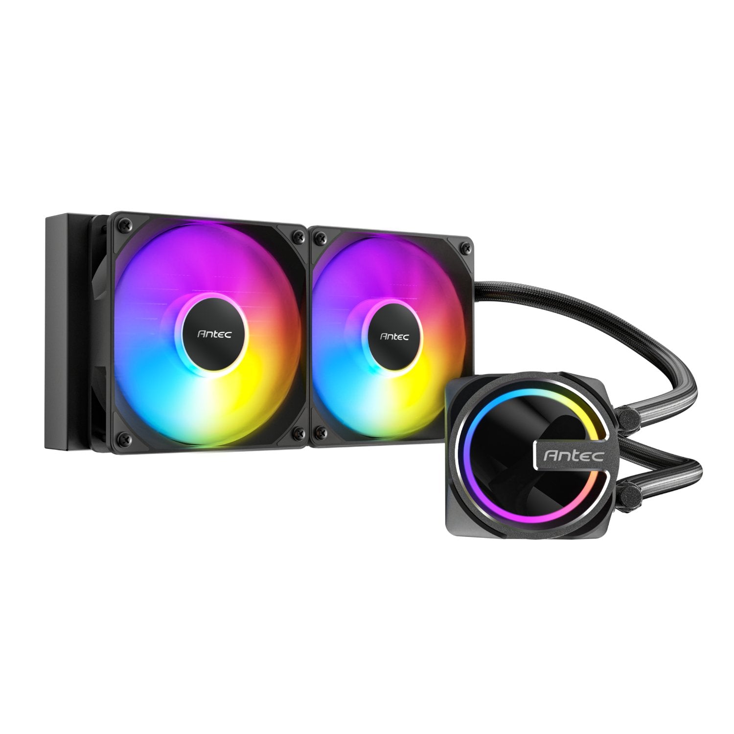Antec Skeleton 240 ARGB CPU Liquid Cooler Black-2