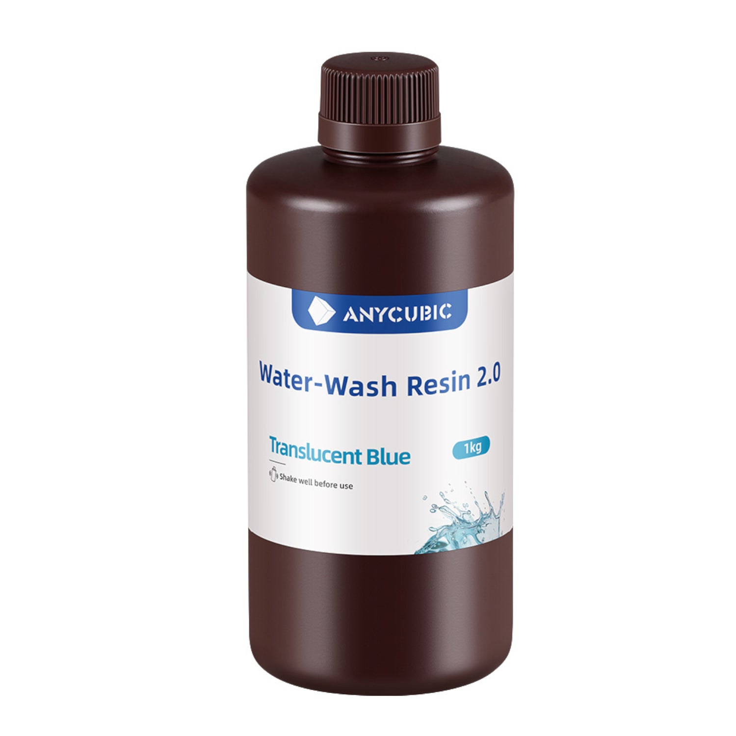 Anycubic Water Wash Resin 2.0 – Translucent Blue-1