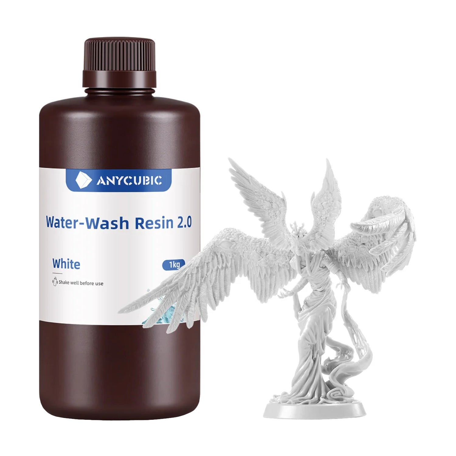 Anycubic Water Wash Resin 2.0 – White-0