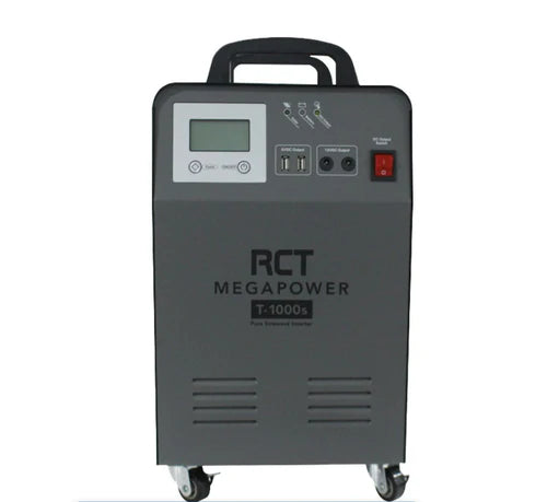 RCT MEGAPOWER 1KVA/1000W INVERTER TROLLEY WITH 1 X 100AH BATTERY