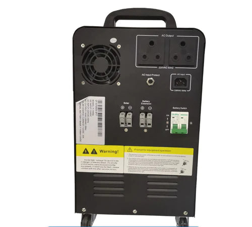 RCT MEGAPOWER 1KVA/1000W INVERTER TROLLEY WITH 1 X 100AH BATTERY
