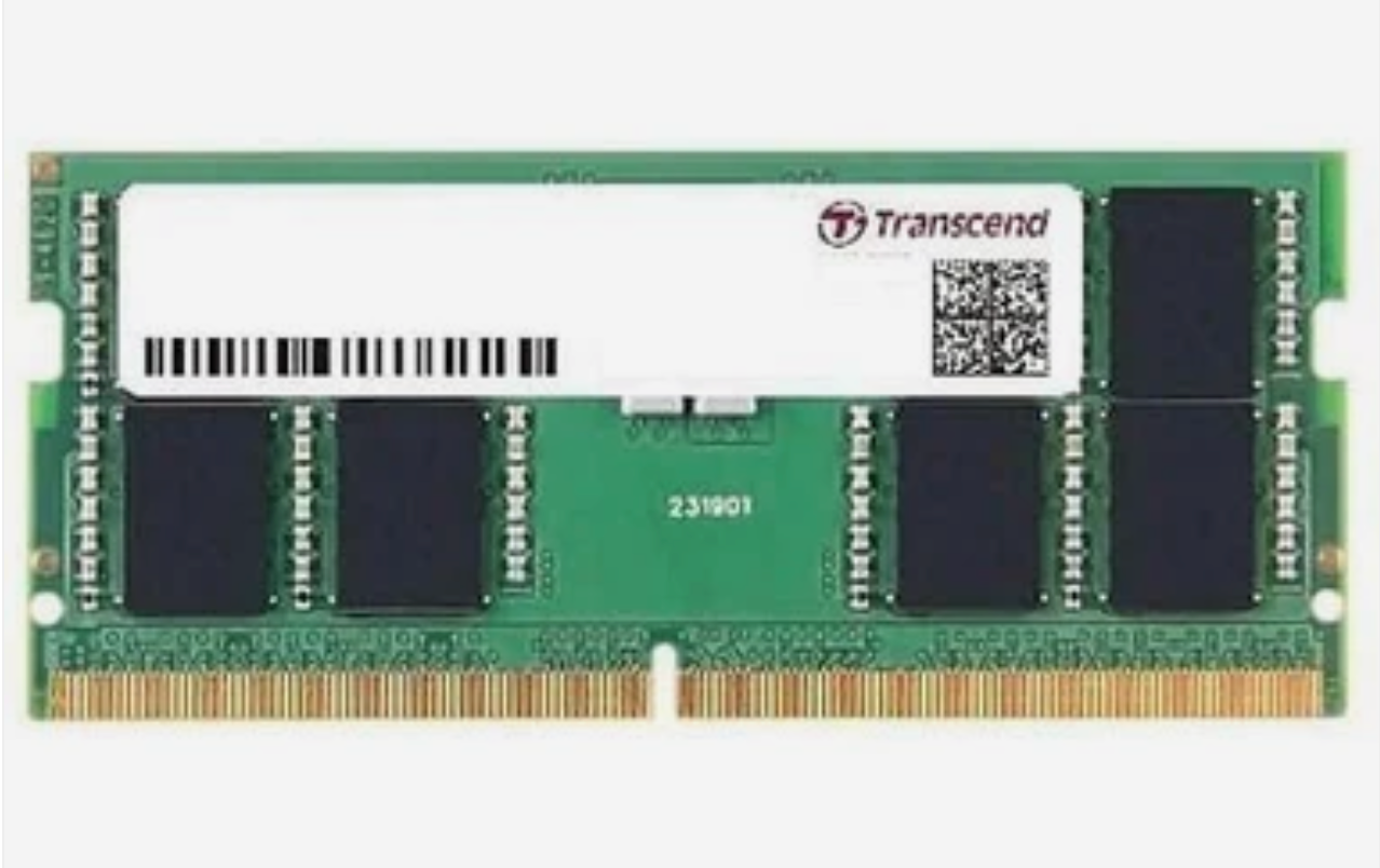 TRANSCEND JET MEMORY 48GB DDR5-5600 Unbuffered Notebook SO-DIMM 2RX8 CL46 (3Gx8)x16