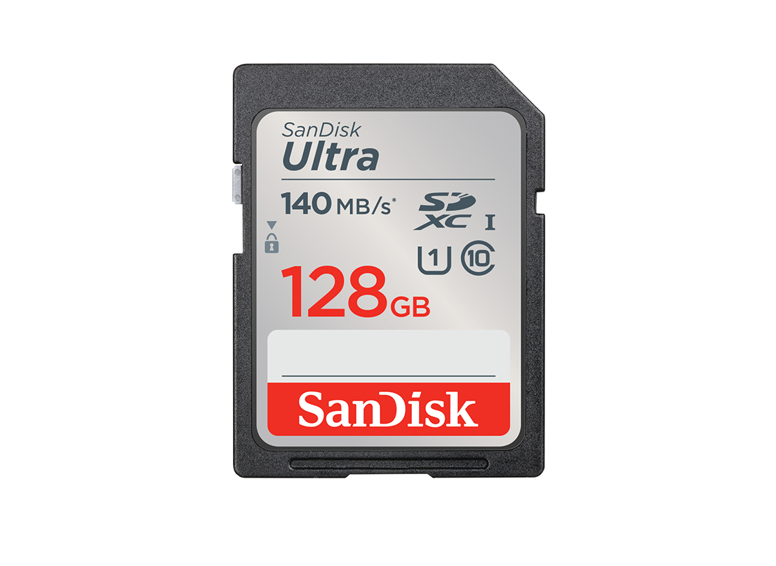 SanDisk Ultra SDXC UHS-I SD Card 128GB (UNBOXED DEAL)