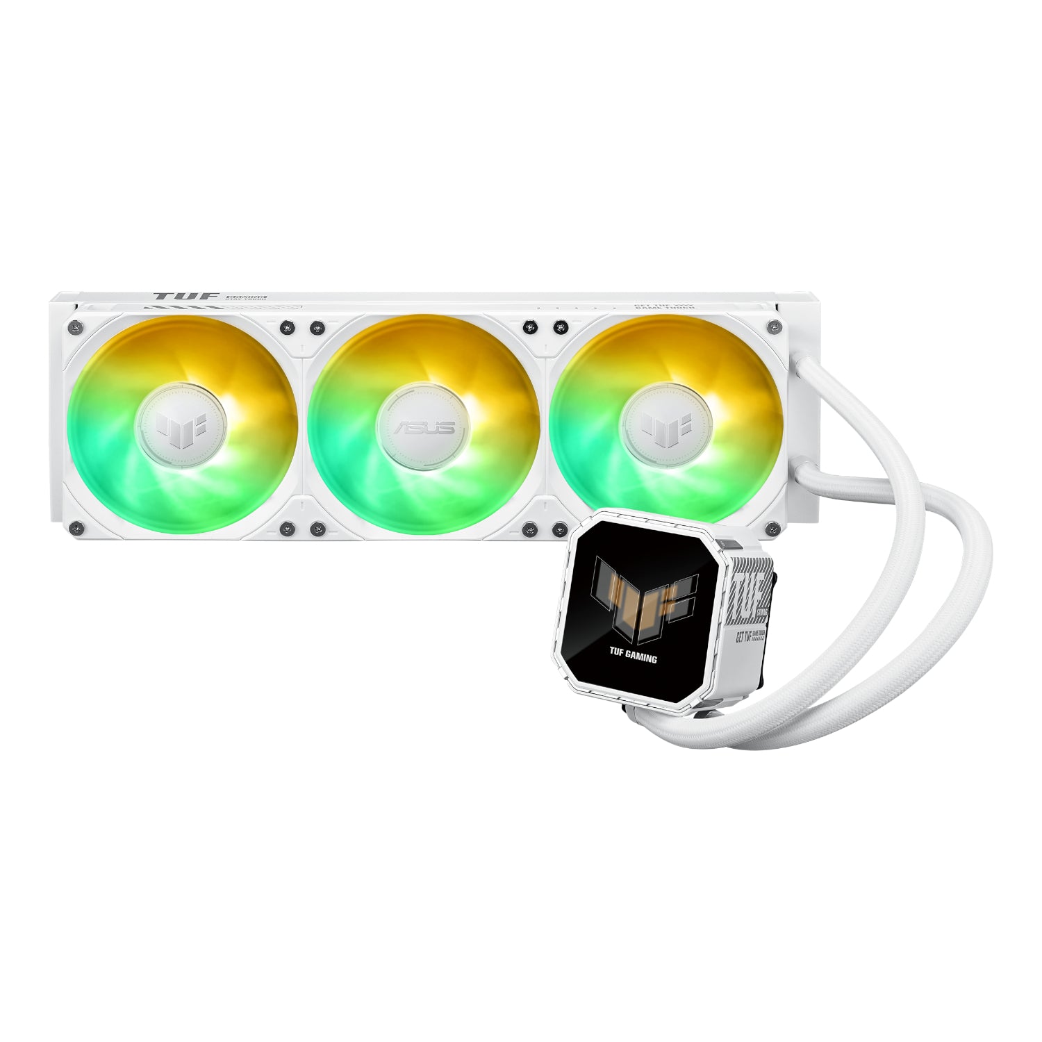 ASUS TUF Gaming LC III 360 ARGB CPU Liquid Cooler - White-0