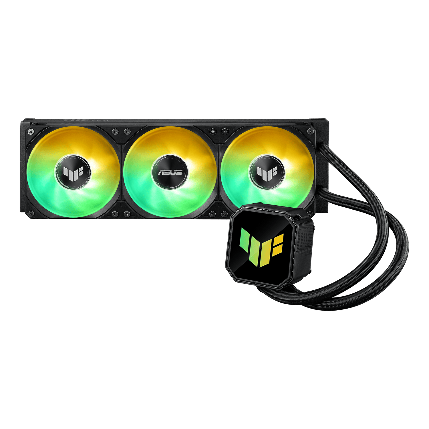 ASUS TUF Gaming LC III 360 ARGB CPU Liquid Cooler - Black-0