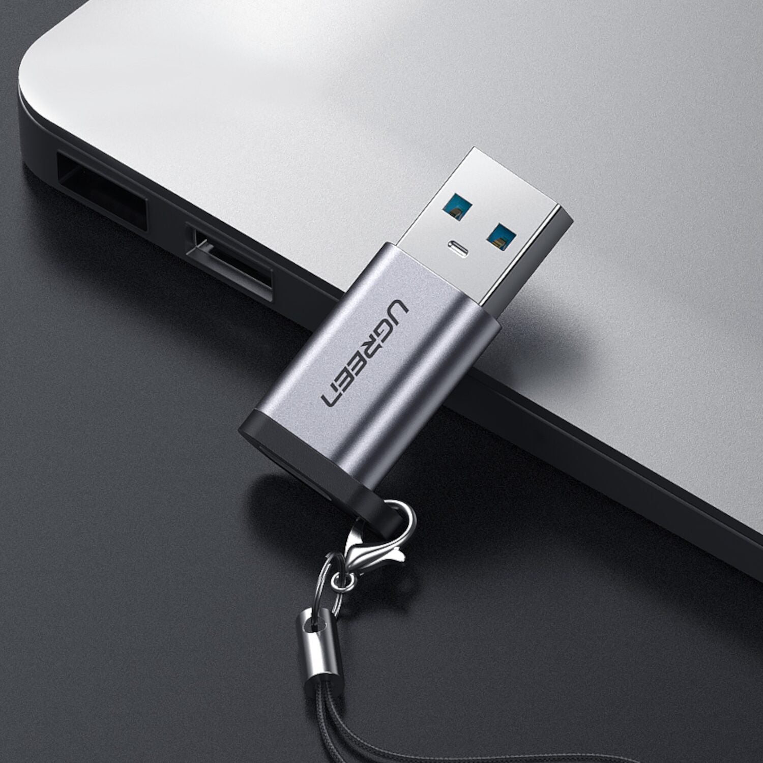 UGREEN USB 3.0 Male to Type-C 3.1 Female Adapter, Data Transfer and Charging-3