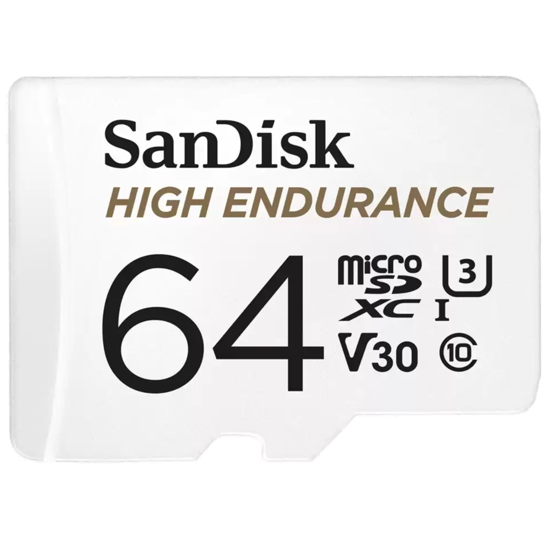 Sandisk High Endurance 64GB Class 3 MicroSDXC Card with Adapter-0