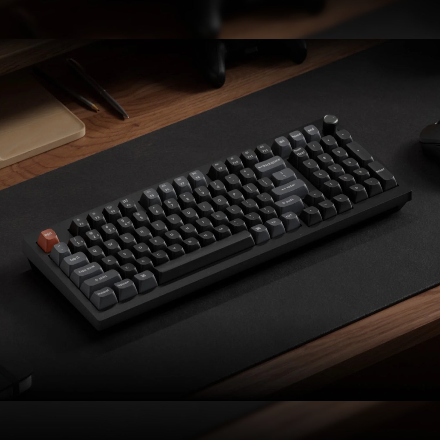 Keychron V5 Ultra 96% 8K Red Switch Hot-Swapple Silk POM RGB Wireless Keyboard-5