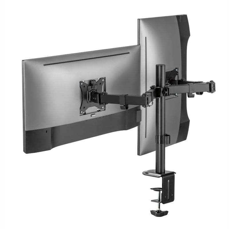 WINX RISE Simple Adjustable Dual Monitor Arm-9