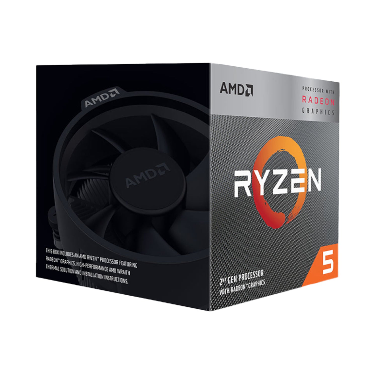 AMD Ryzen 5 3400G 4-Core 3.7GHz AM4 CPU-1