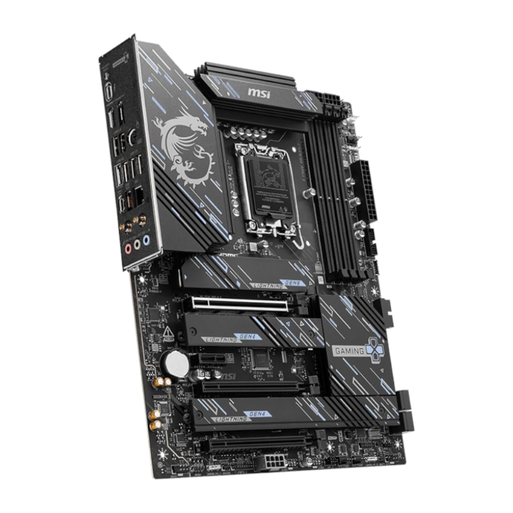 MSI Z890 GAMING PLUS WIFI DDR5 Intel LGA1851 ATX Gaming Motherboard-3
