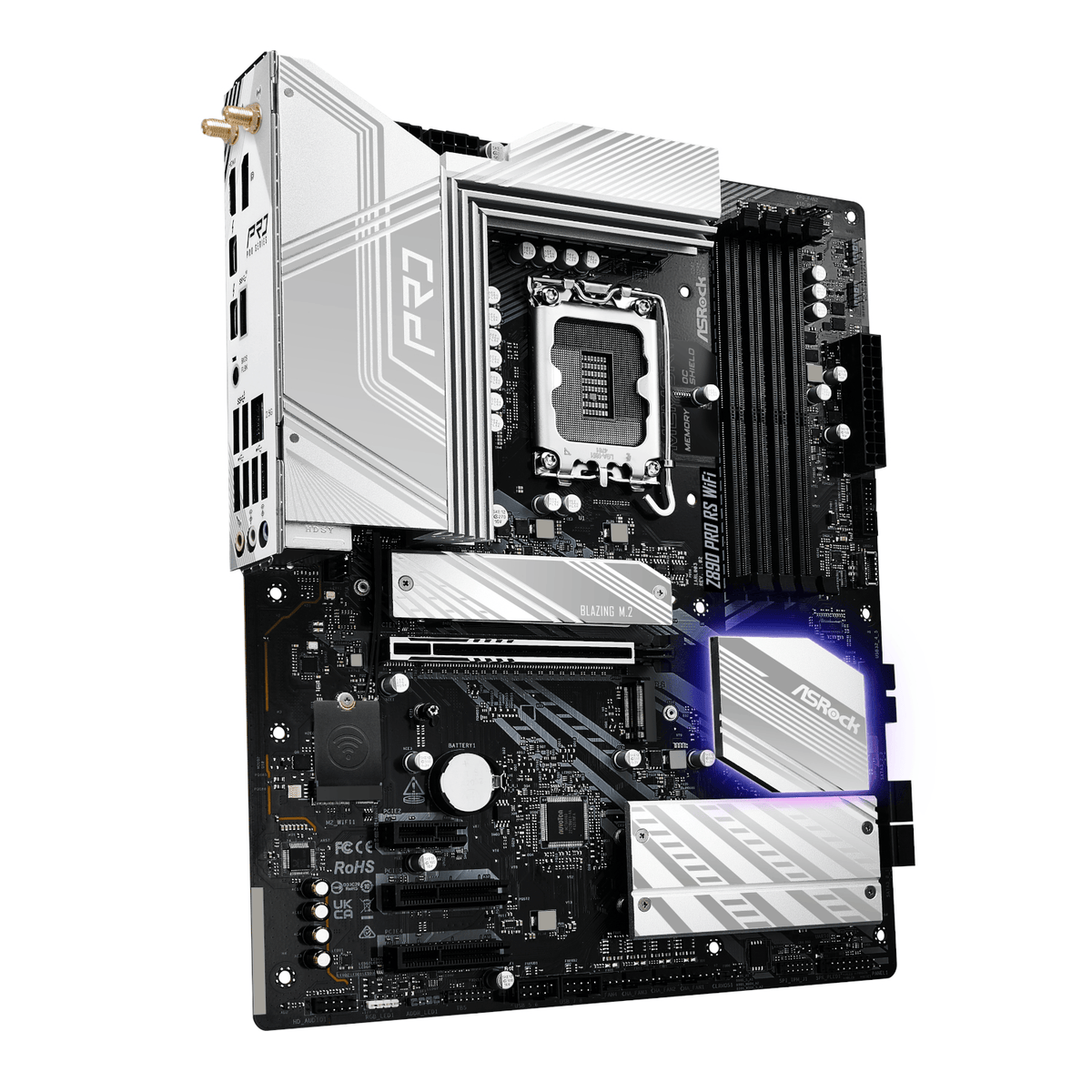 ASRock Z890 Pro RS Wi-Fi Intel LGA 1851 ATX Gaming Motherboard-2