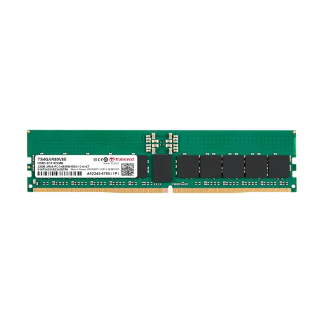 TRANSCEND 16GB DDR5-5600 REG-DIMM CL46 2Rx8 (2Gx8) x 10