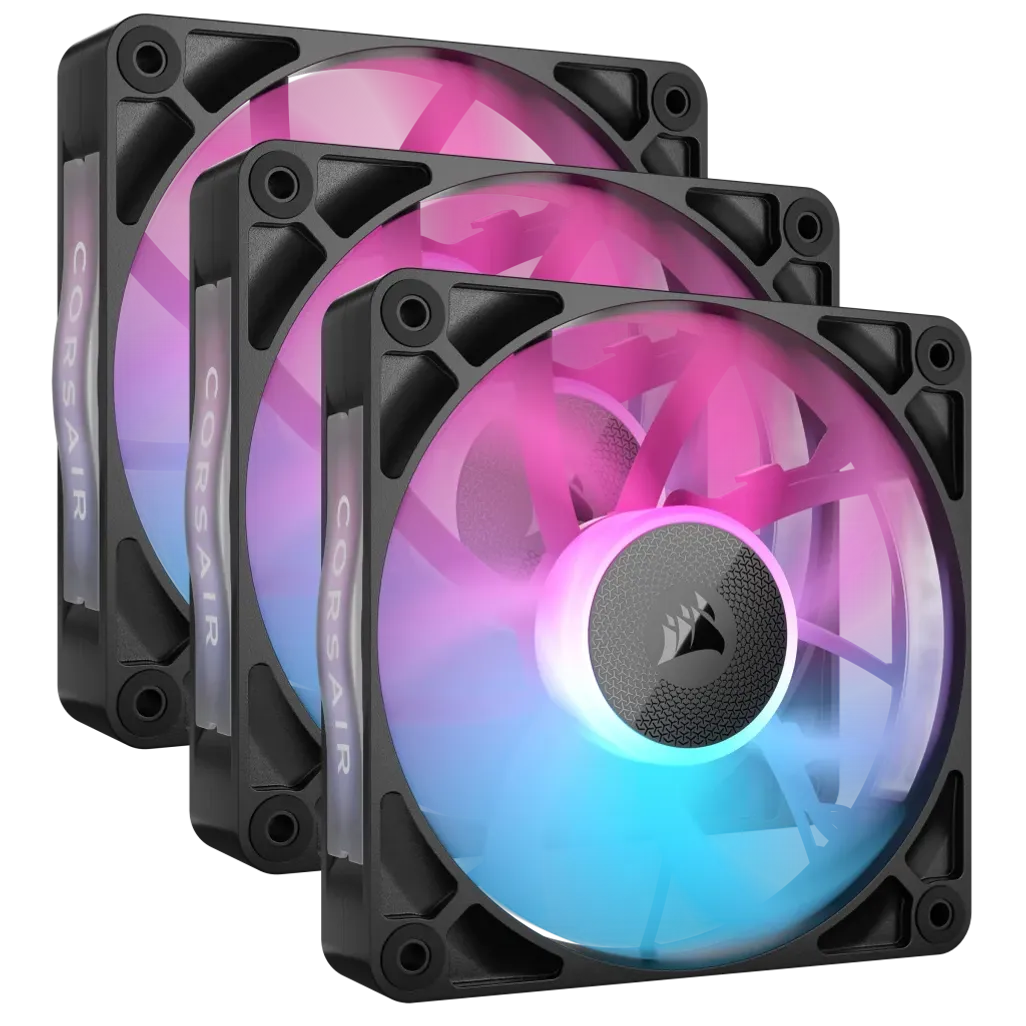 CORSAIR RX RGB Series; iCUE LINK RX120 RGB; 120mm Fan; Triple Pack