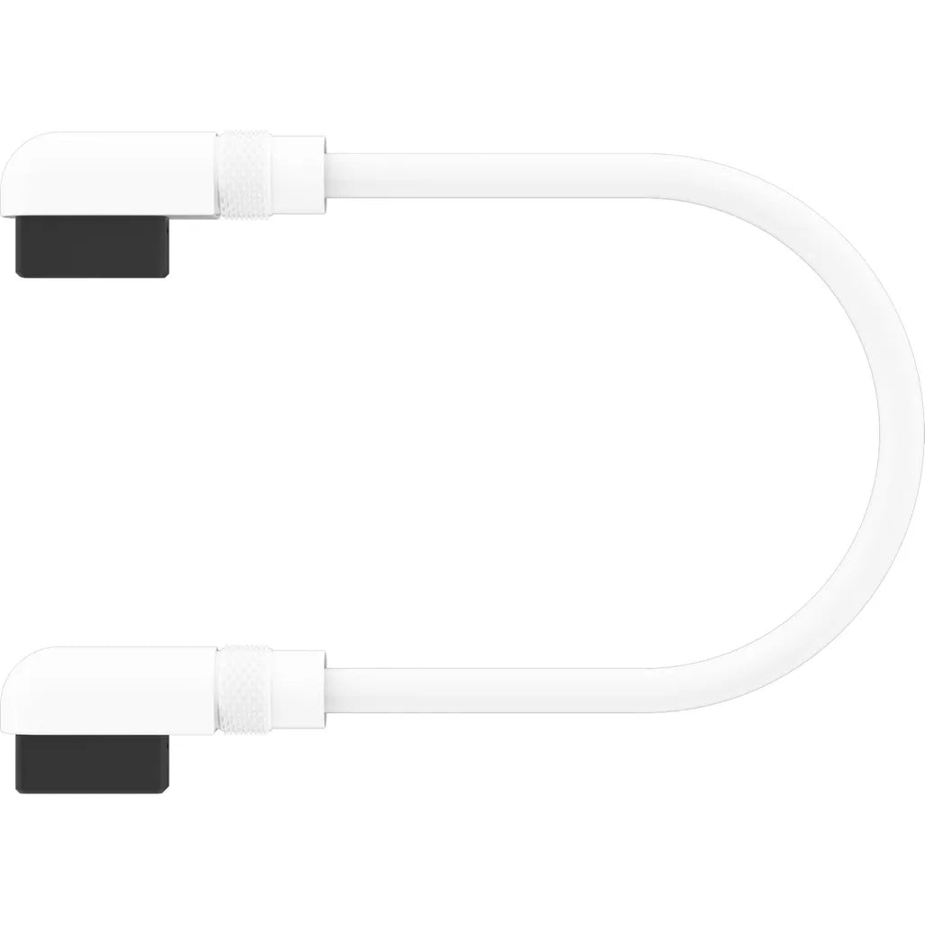 CORSAIR iCUE LINK Cable; 2x 135mm with Slim 90° connectors; White