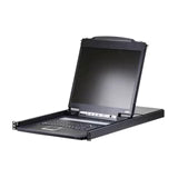 ATEN 8P PS/2-USB VGA 19'' LCD KVM Switch W/(USA KB/SPKB)/W/(US/EU) CORD