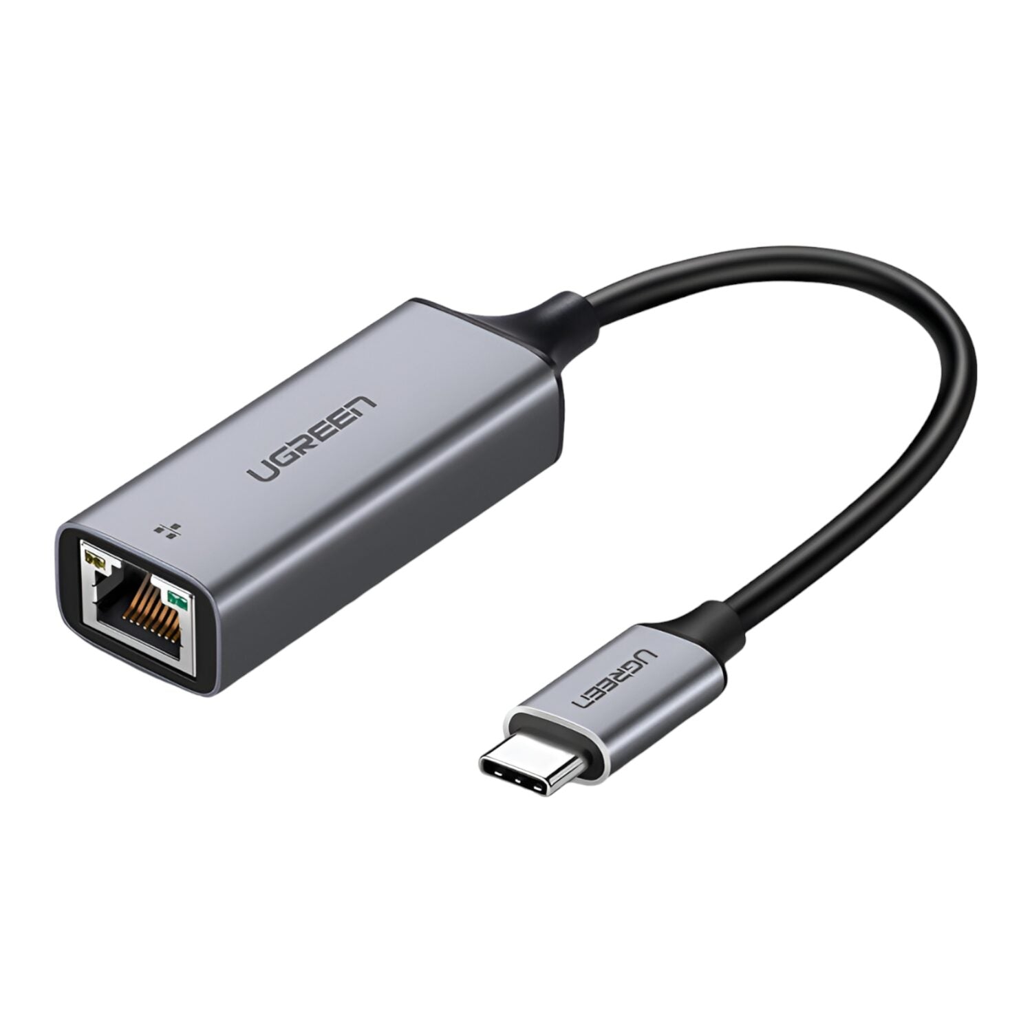 UGREEN CM199-50737 Type-C to Gigabit Ethernet Adapter - Silver-0