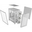3000D RGB Tempered Glass Mid-Tower- White