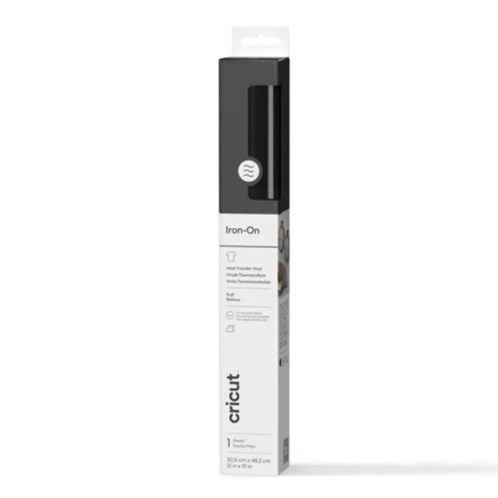 2011775 - Cricut Puff Iron-On 30.5 cm x 48.3 cm Black