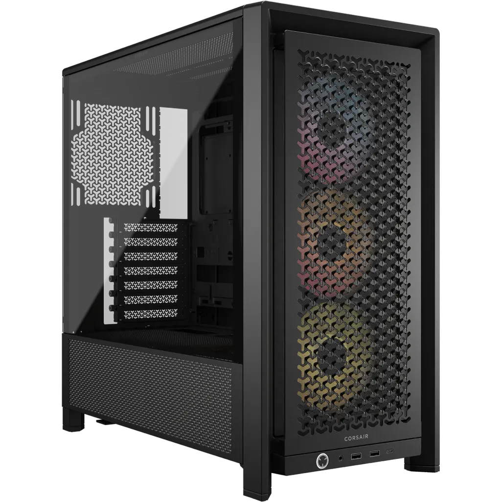 FRAME 4000D RS ARGB Mid-Tower PC Case; 3x RS ARGB PWM Fans; Black