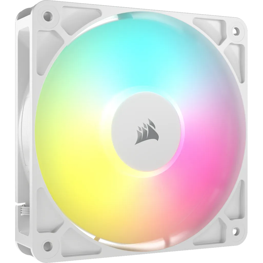 CORSAIR RS120 ARGB 120mm PWM Fan – White