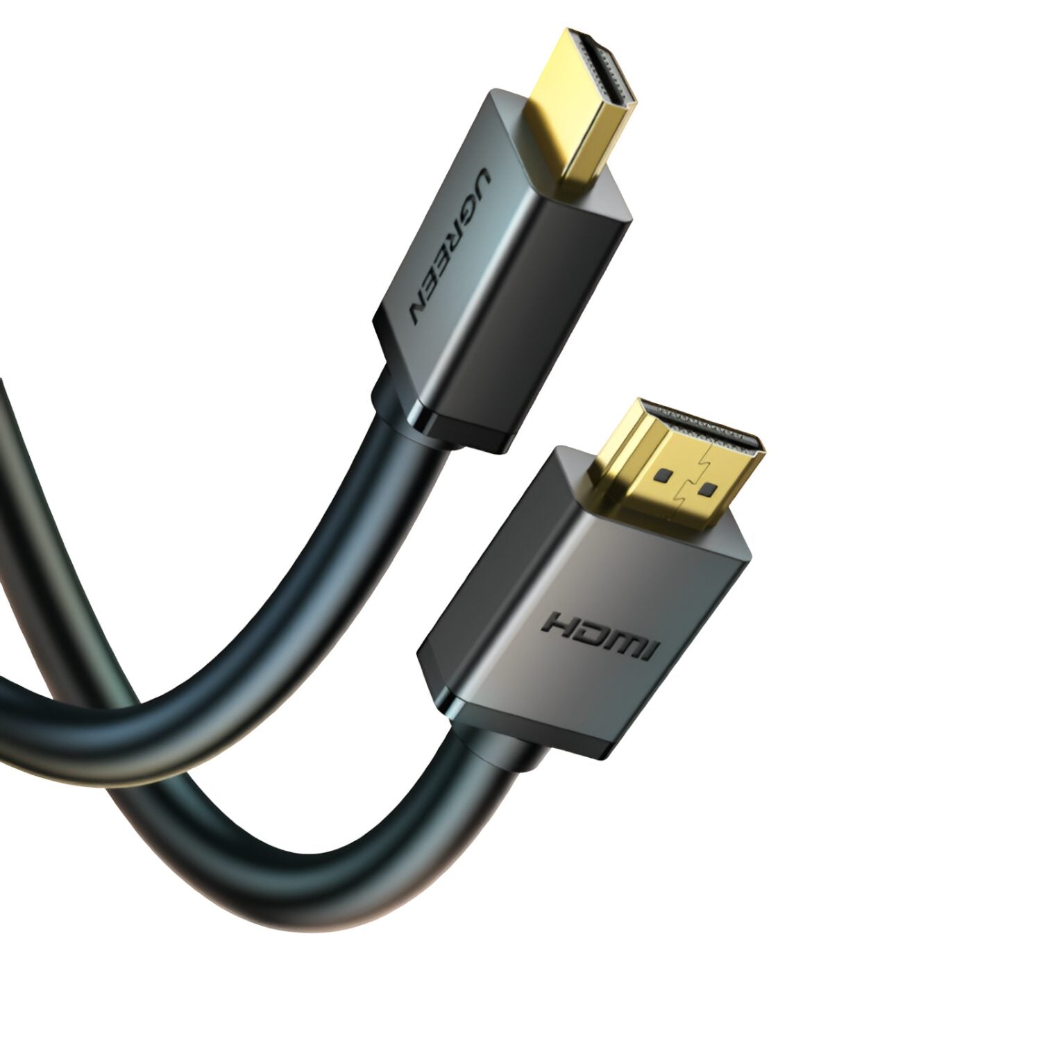 UGREEN HD104-10107 HDMI 4K Cable Male to Male Black 2m - Black-3