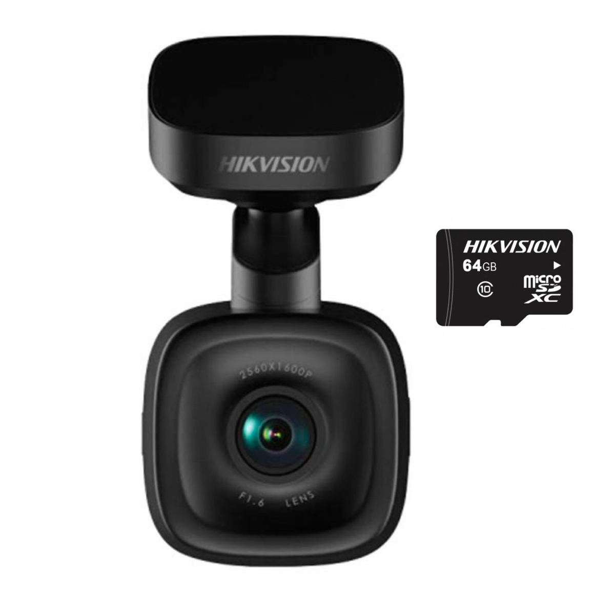 Hikvision Dashcam F6 Pro - 5MP with Artificial Intelligence incl 64GB SD (UNBOXED DEAL)