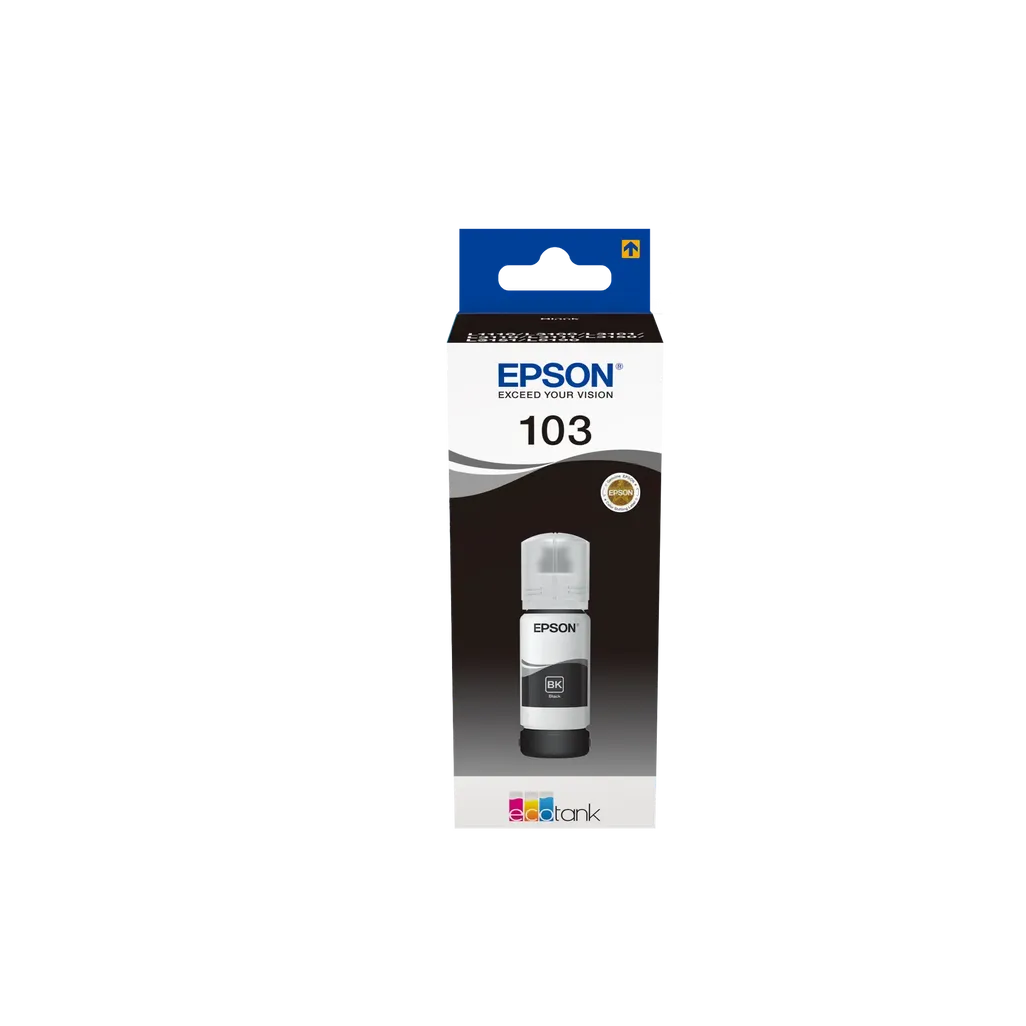Epson 103 EcoTank Black ink bottle (65 ml)