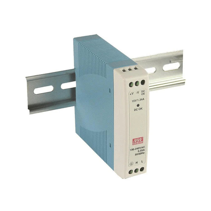 VIVOTEK 12V 10W Single Output Industrial DIN Rail Power Supply