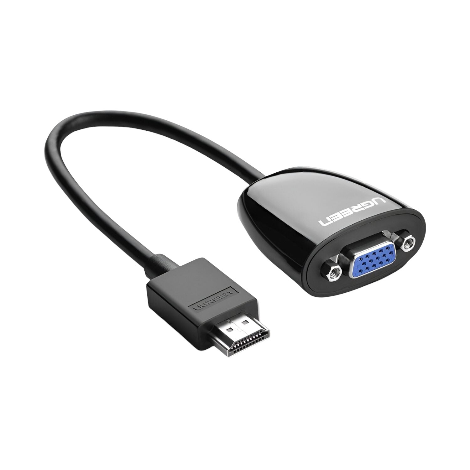 UGREEN HDMI to VGA Converter, 1080p Video Adapter - Black-0