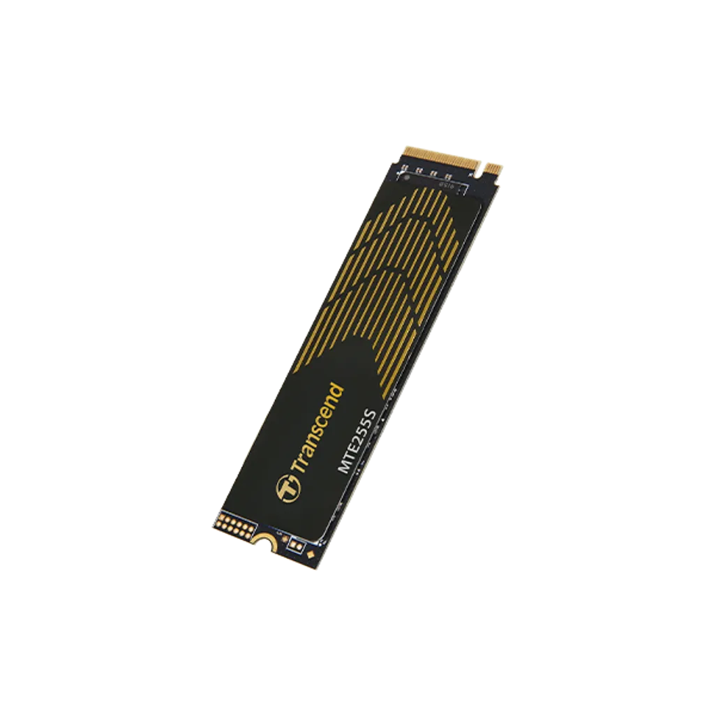 TRANSCEND 1TB MTE255S PCI-E GEN 4X4 M.2 NVMe 2280 SSD 3D NAND -7400 MB/s Read 5200 MB/s Write- Graphen Heat Spreader -600TBW