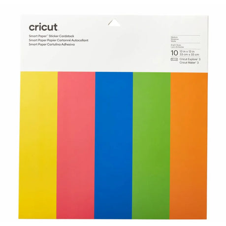 2008318 - Cricut Smart Sticker Cardstock 33x33cm 10 sheets (Brilliant Bows)