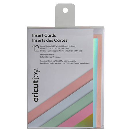 2007259 - Cricut Joy Insert Cards 12-Pack (Princess)