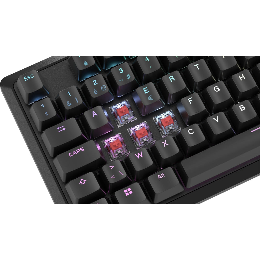 CORSAIR K70 CORE RGB Mechanical Gaming Keyboard - CORSAIR Red Linear Switches