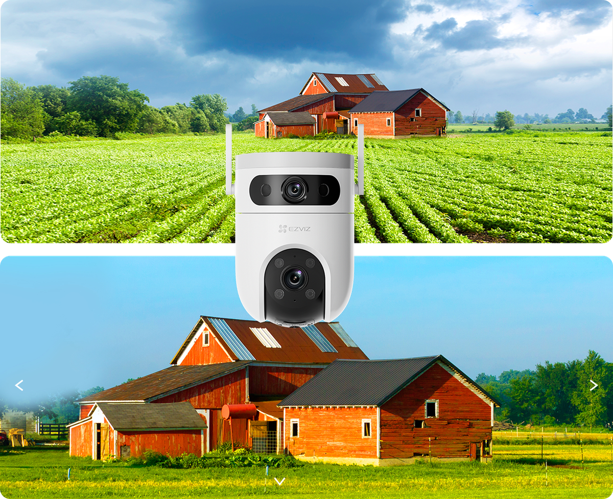 EZVIZ H9c 2K Dual-Lens Pan & Tilt Wi-Fi Camera with 64GB SD card (UNBOXED DEAL)