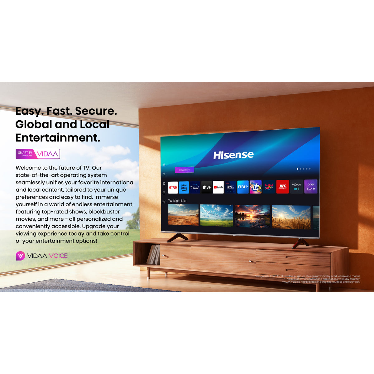 Hisense 65" A6N 4K UHD Smart TV with HDR & Dolby Vision (UNBOXED DEAL)