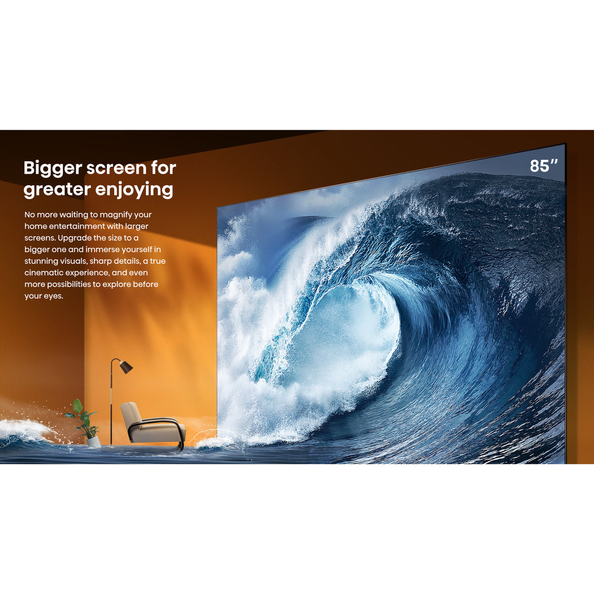 Hisense 65" A6N 4K UHD Smart TV with HDR & Dolby Vision (UNBOXED DEAL)