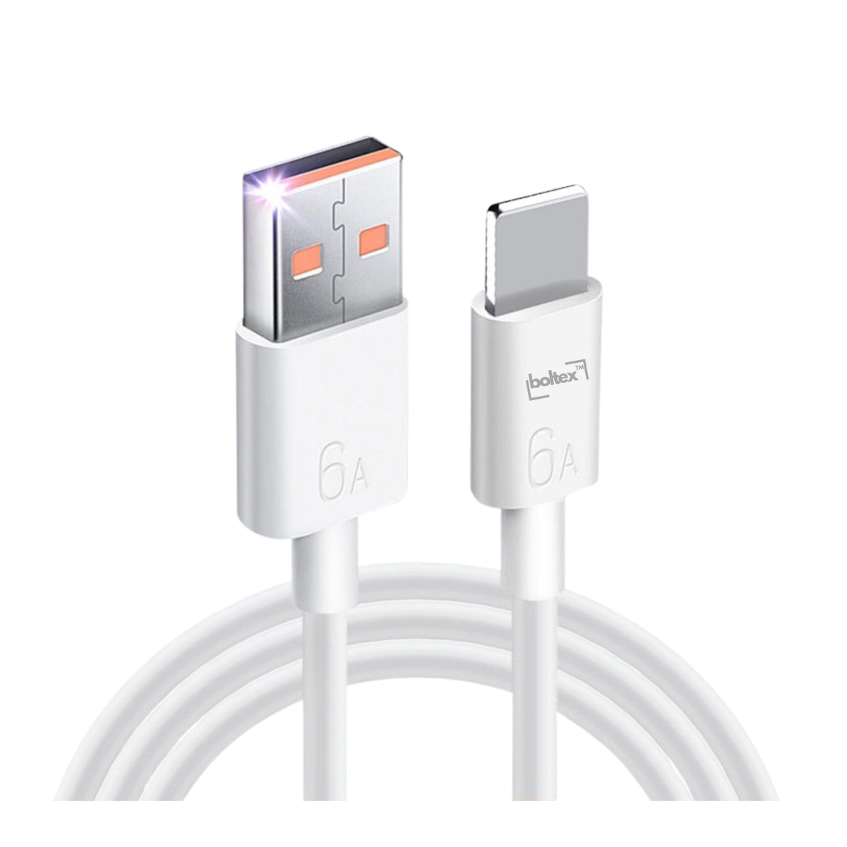 BOLTEX Fast Charging USB - Lightning Cable (4 pack)