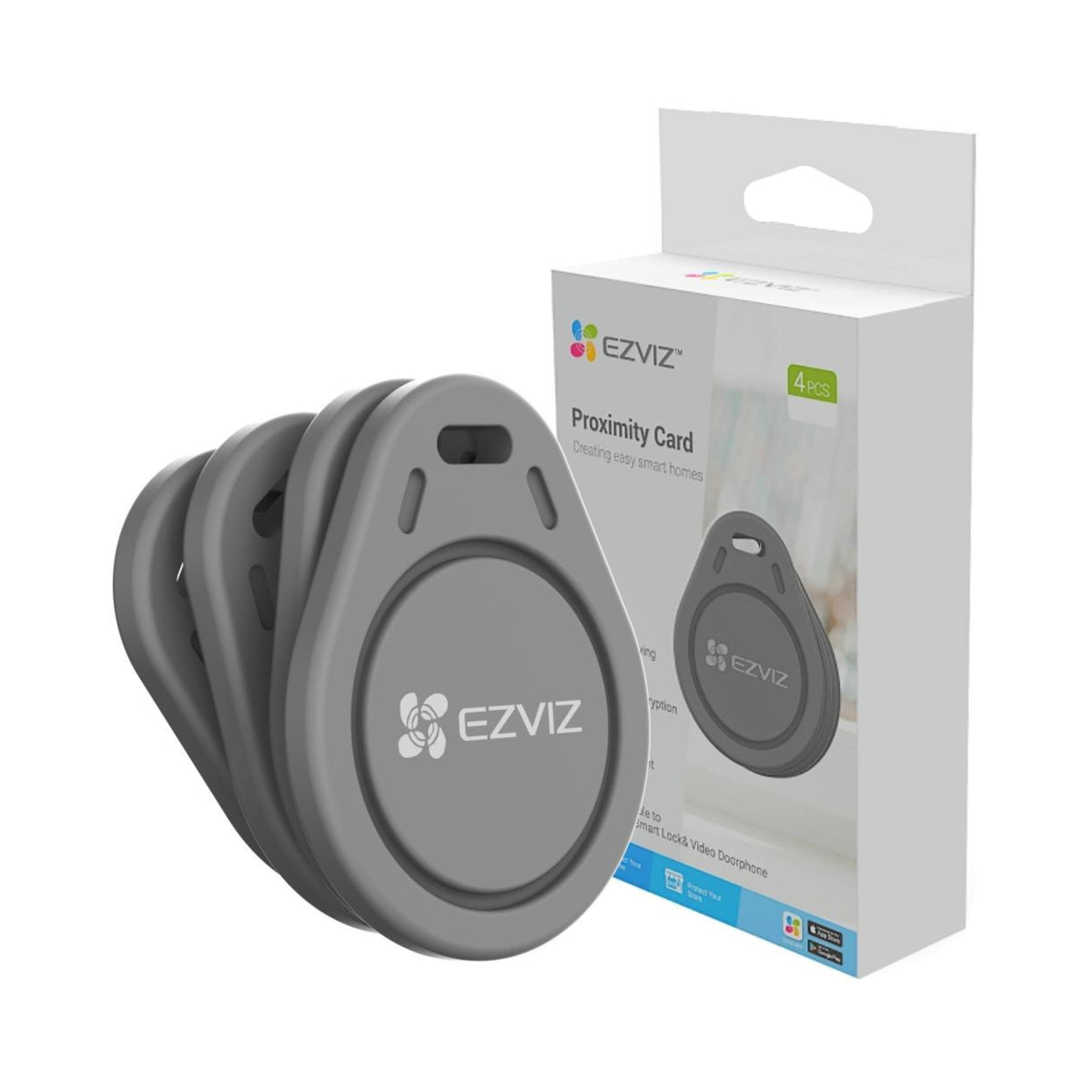 Ezviz Proximity Card / Tag - 4 Pieces