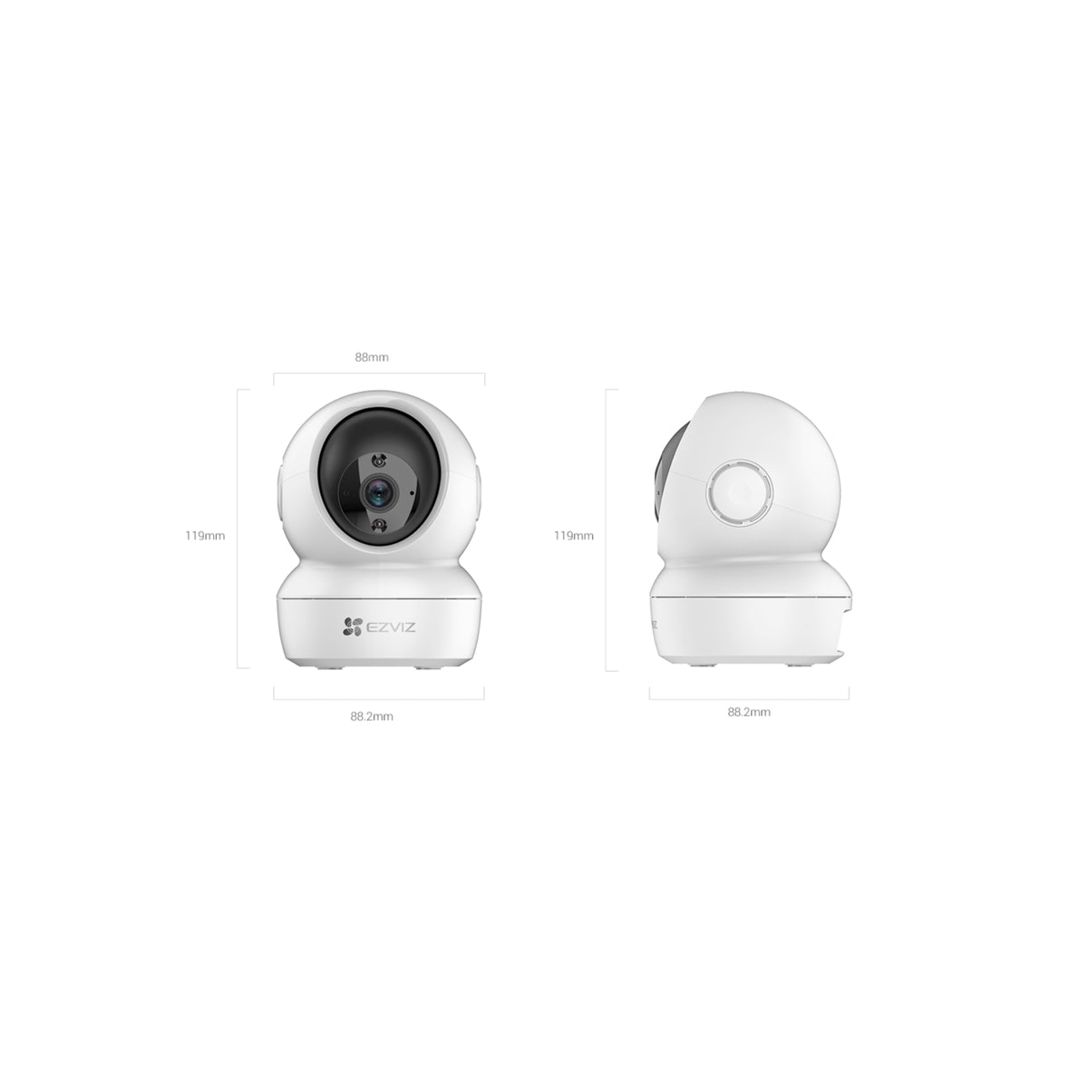 EZVIZ C6N 4MP Pan & Tilt Smart Home Camera