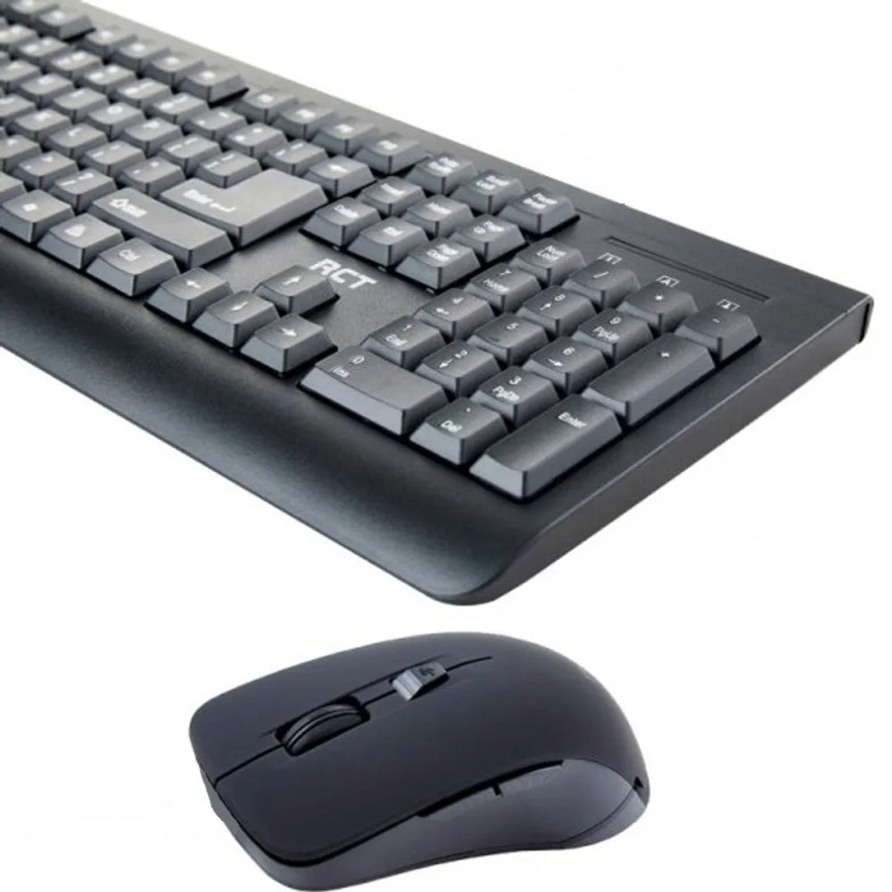 RCT Wireless Keyboard and Mouse Combo - RCT Wireless Mouse and Key Board