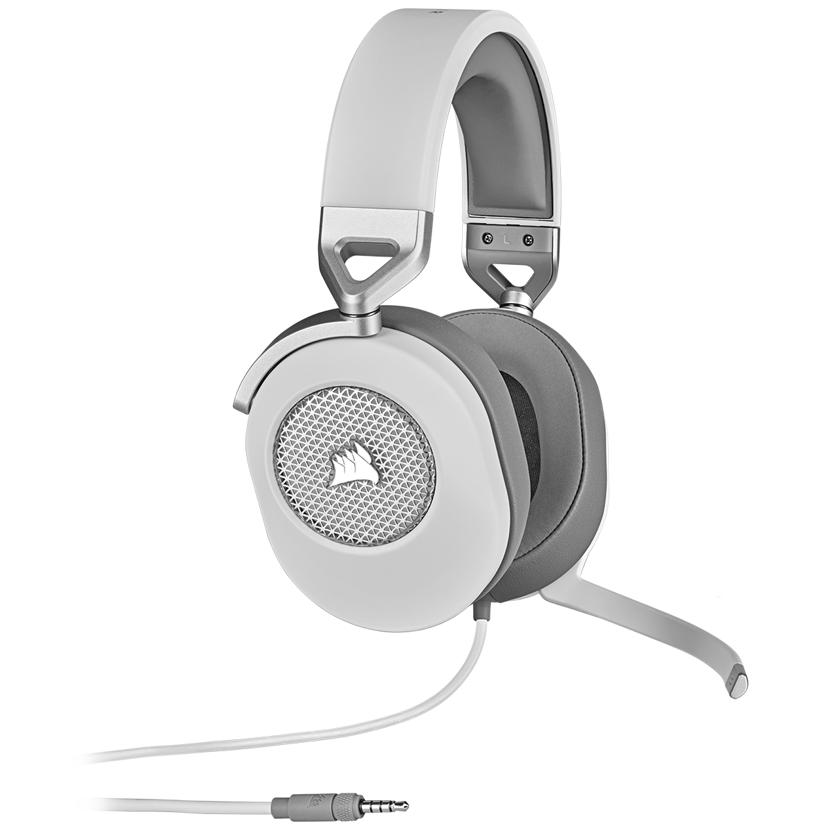 Corsair HS65 Surround Gaming Headset; White.